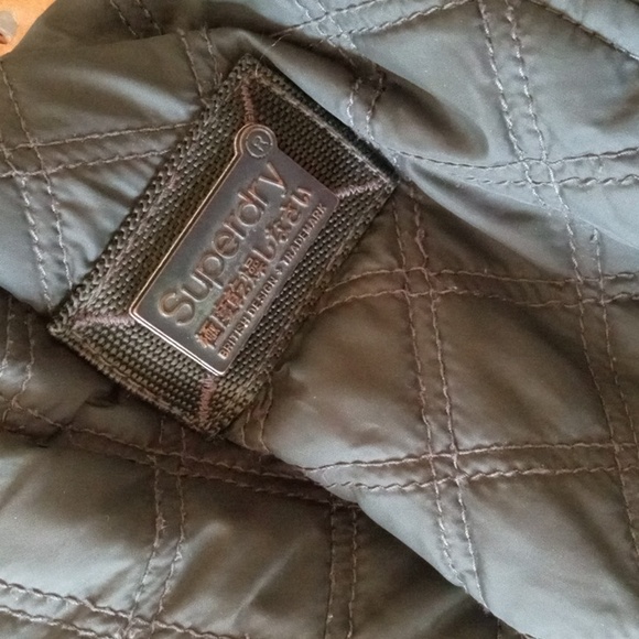 Superdry Jacket in olive green in size M - Picture 7 of 8